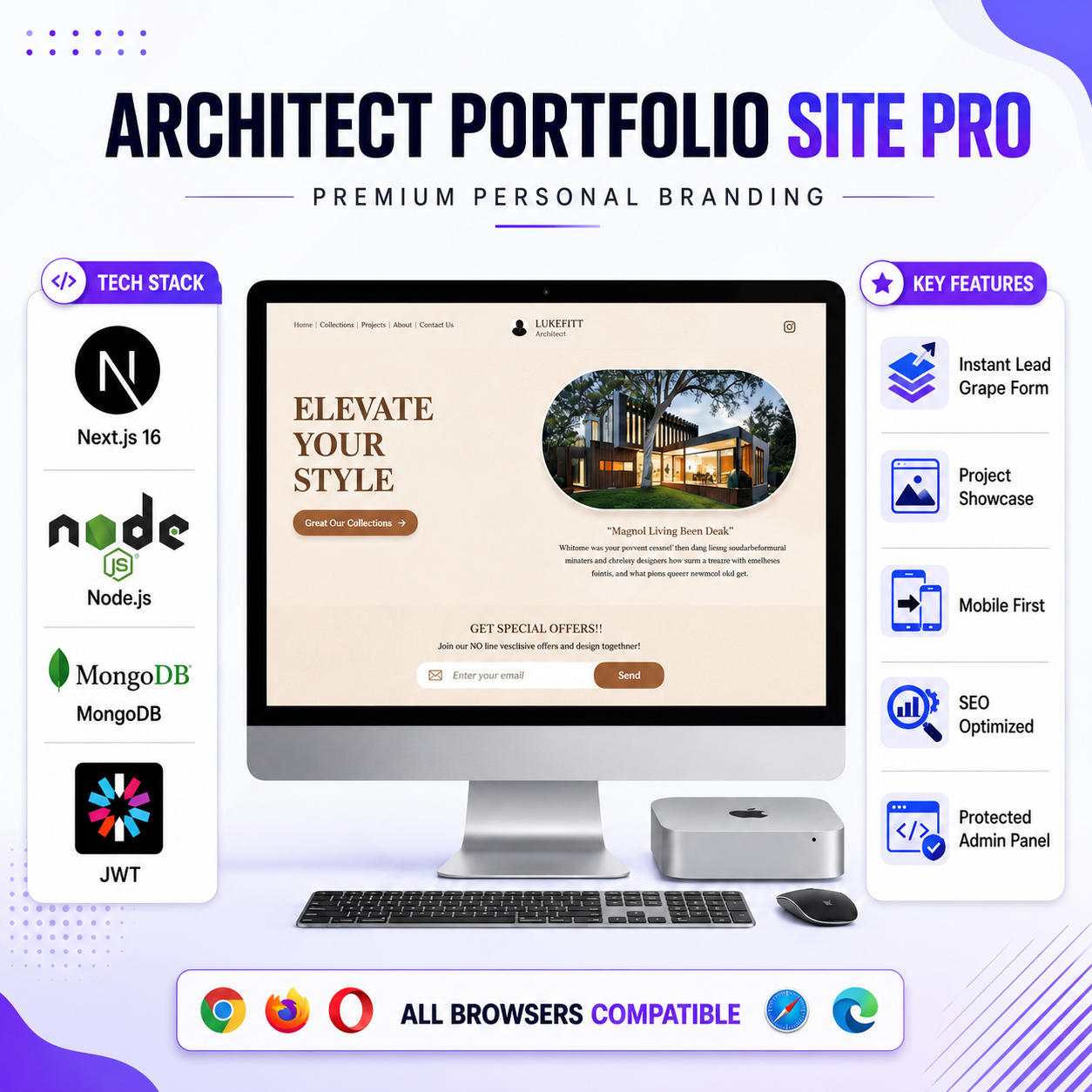 Architect Portfolio site pro